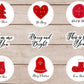 Christmas Stickers Bundle 9 Designs Printable