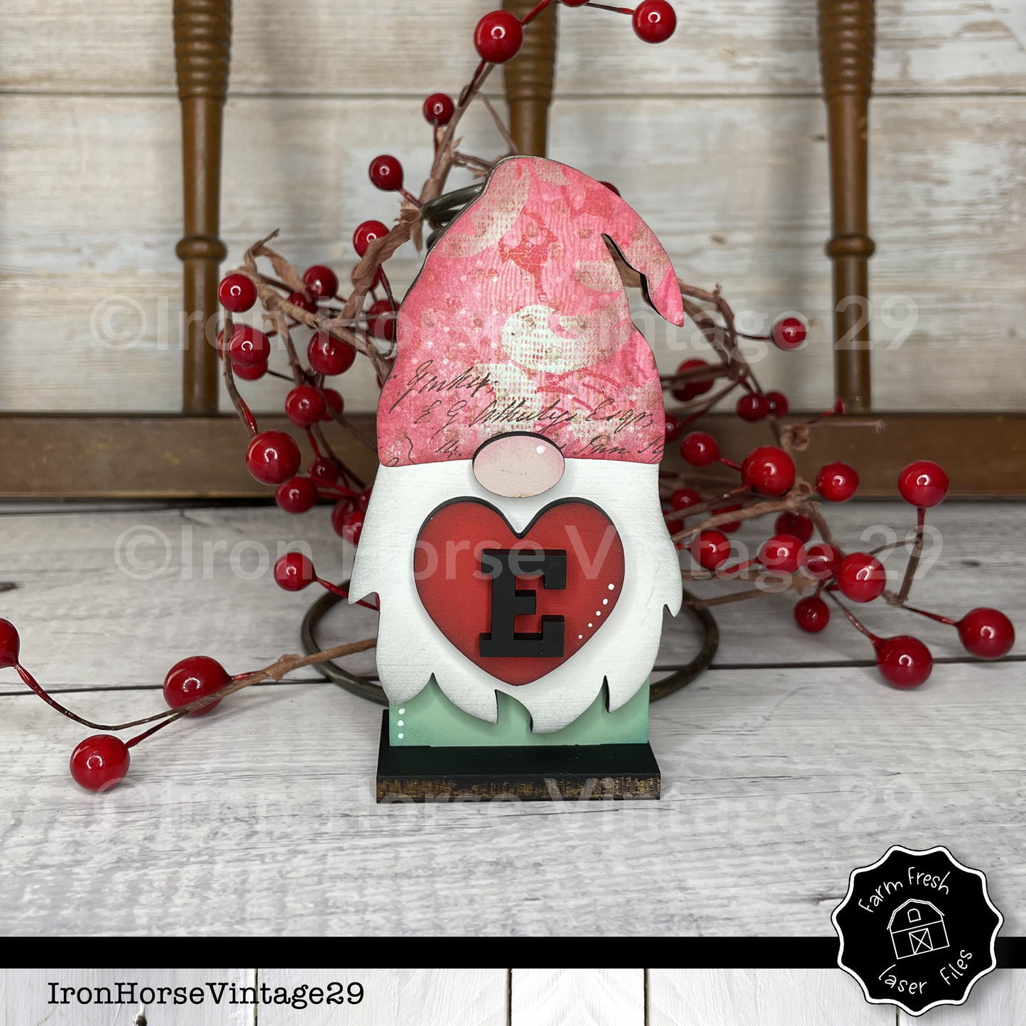 Love Gnome Shelf Sitters, Gnome Bundle, Holiday Gnomes, Valentine Home Decor, Farmhouse Style, SVG File, Not a Physical Item