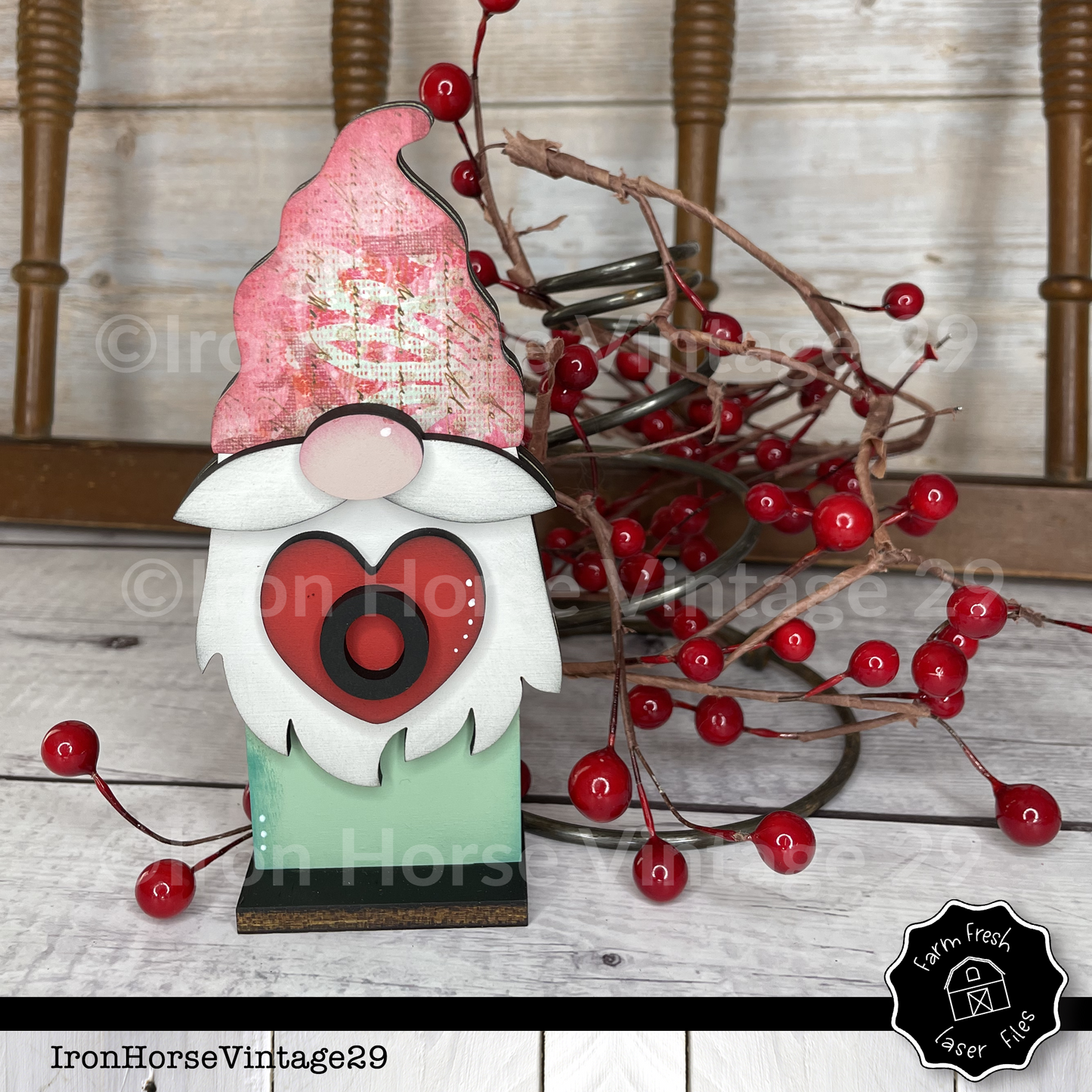 Love Gnome Shelf Sitters, Gnome Bundle, Holiday Gnomes, Valentine Home Decor, Farmhouse Style, SVG File, Not a Physical Item