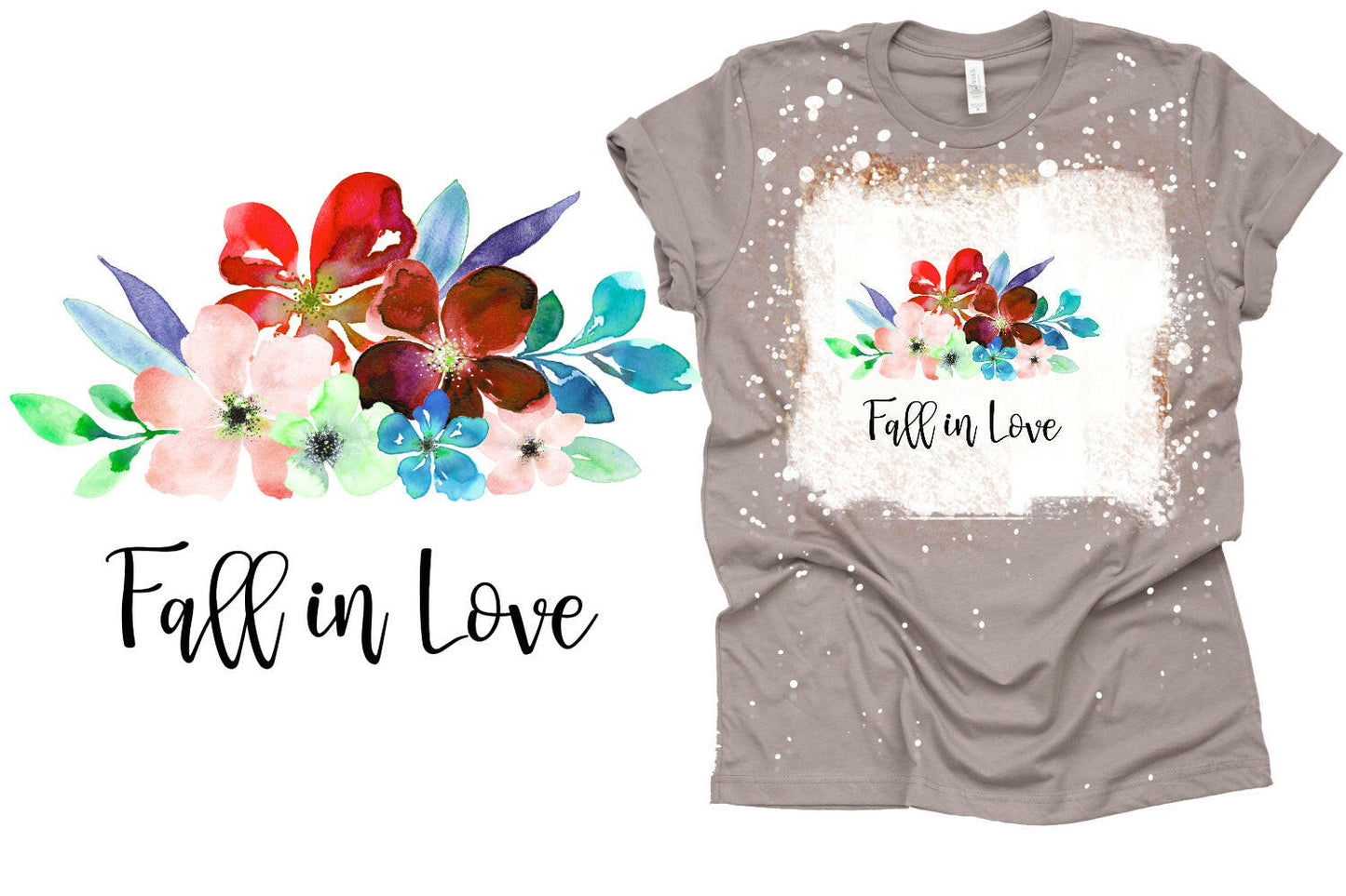 Sublimation design Fall in Love