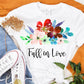 Sublimation design Fall in Love