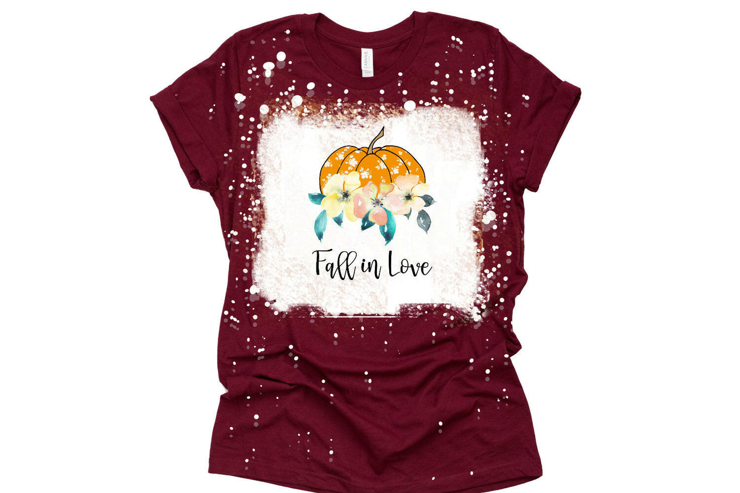 Fall in Love Pumpkin Sublimation Design