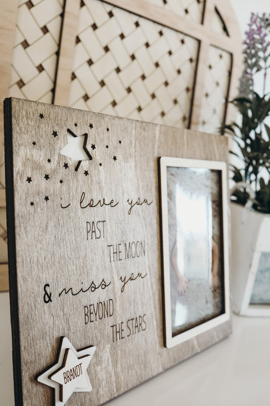 Laser Cut File | Memorial Gift Ideas | Memorial Frame | Memory Gift | Missing You | Grief | Memory Frame | Grief and Loss Gift | Comforting