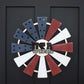 Laser Cut File | 4th of July Door Hanger | Fourth of July Windmill | Farmhouse 4th of July | Freedom | USA | Memorial Day