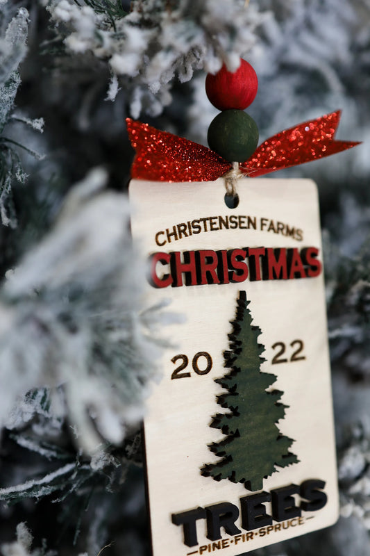 Updated 2023 Customizable Christmas Tree Ornament Laser Cut Digital File | Zip Code Ornament | Family Name Ornament | Personalized Family Ornament | Home
