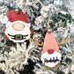 Santa, Mrs. Claus and Reindeer Gnome Ornaments Laser Cut Digital File | Santa and Reindeer Christmas Ornaments  | Glowforge | Cute Christmas