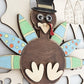 Interchangeable Dress Your Own Turkey Craft Laser Cut Digital File | Cute Thanksgiving Activity | Decor | Freestanding Turkey | Glowforge