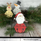 Christmas Bell Ornaments, Christmas SVG Bundle, Farmhouse Style, Santa, Reindeer, Snowman, Home Decor, Holiday Decorations