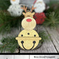 Christmas Bell Ornaments, Christmas SVG Bundle, Farmhouse Style, Santa, Reindeer, Snowman, Home Decor, Holiday Decorations