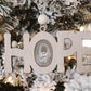 Hope, Love, and Joy Laser Digital Cut File | Wood and Acrylic SVG | Christmas Ornament SVG | Christ Christmas Ornament Digital File | Christmas Laser Cut File