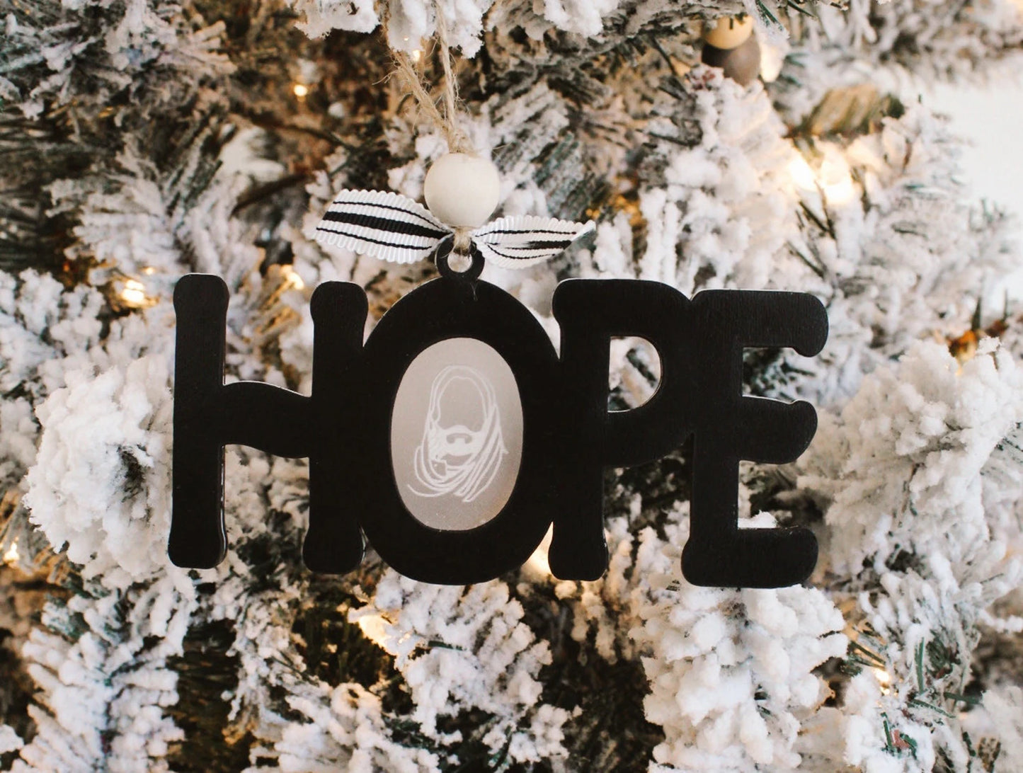 Hope, Love, and Joy Laser Digital Cut File | Wood and Acrylic SVG | Christmas Ornament SVG | Christ Christmas Ornament Digital File | Christmas Laser Cut File