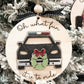 Oh What Fun It Is To Ride Fire Truck, Police Car, Ambulance, Train, Garbage Truck, School Bus, Sandrail, UTV Christmas Ornament Laser File