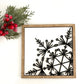 Cute Christmas Mantle Sign Set Laser Cut Digital File | Be Merry | Snowflake | Christmas Tree | Stripes | Plaid | Black & White | Glowforge