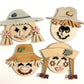 Interchangeable Build Your Own Scarecrow Laser Cut Digital File | Paint Kit | Color Kit | Magnet | Fall Craft | DIY Thanksgiving | Glowforge