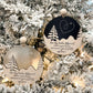 Customizable Memorial "The Sky Looks Different When You Have Someone You Love Up There" Ornament and Stand Laser Cut File | Glowforge