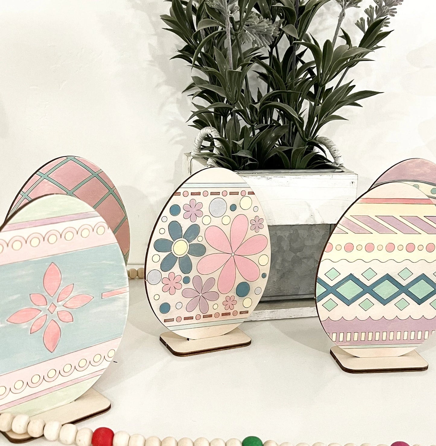 Dye Your Own Easter Eggs Laser Cut Digital File | Pop Out Color Your Own Easter Eggs | Cute Easter Activity | DIY Easter Craft | Glowforge