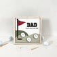 Cute Customizable Golf Father's Day Best Dad, Grandpa, Coach Ect. Laser Cut File | Father's Day | Hole in One | Best Dad By Par | Glowforge