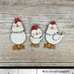 Magnets, Farm Collection,  Farmer, Chickens, Farmhouse Style, Eggs, Scrap Buster, Laser Ready, SVG File,  Digital Download