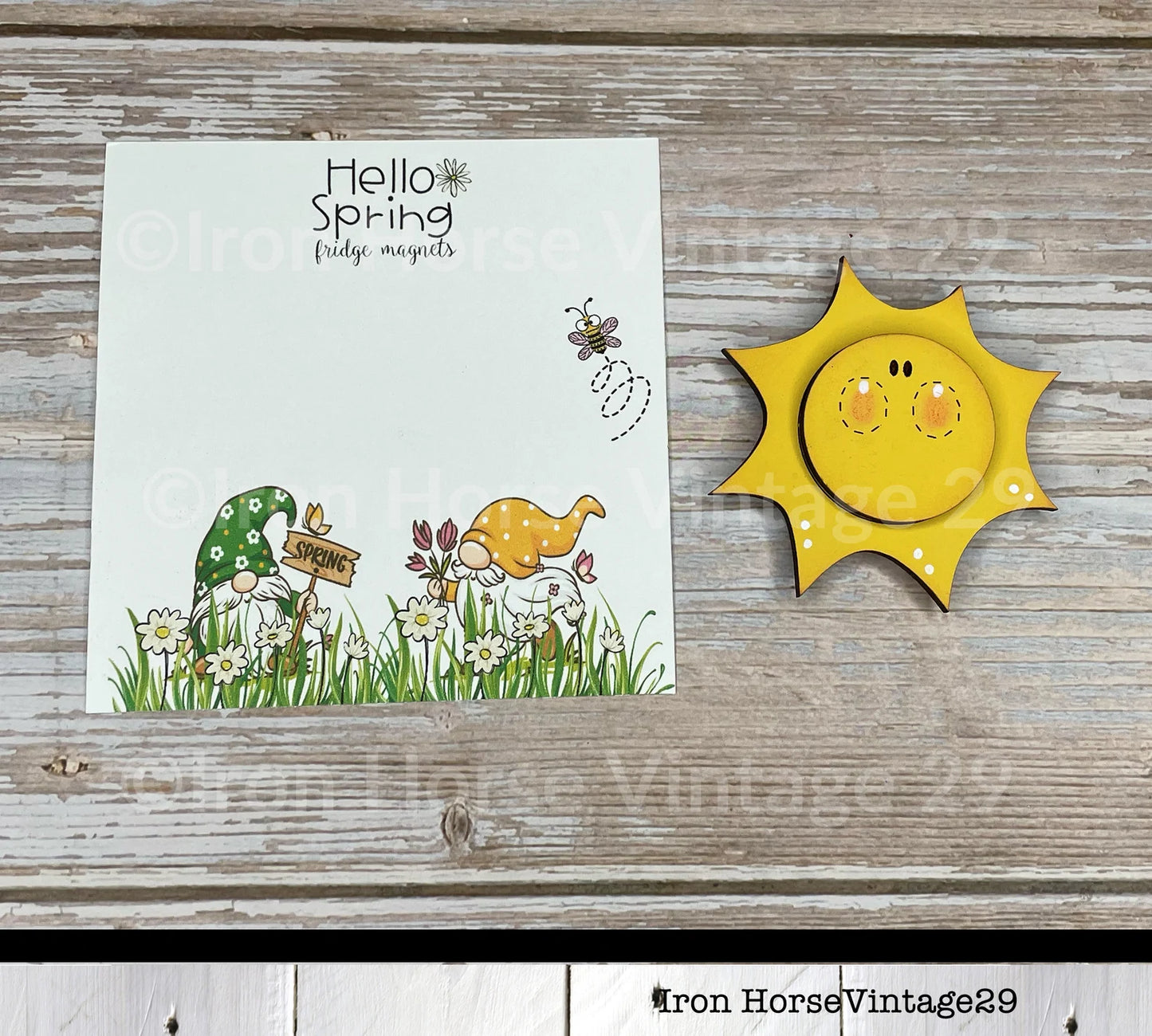 Spring-Themed Magnet Collection, Scrap Buster