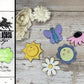 Spring-Themed Magnet Collection, Scrap Buster