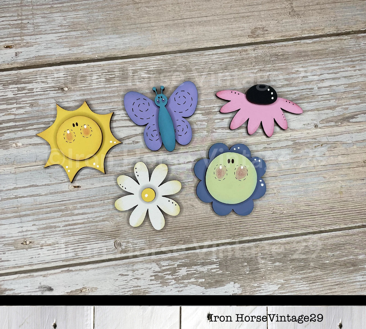 Spring-Themed Magnet Collection, Scrap Buster