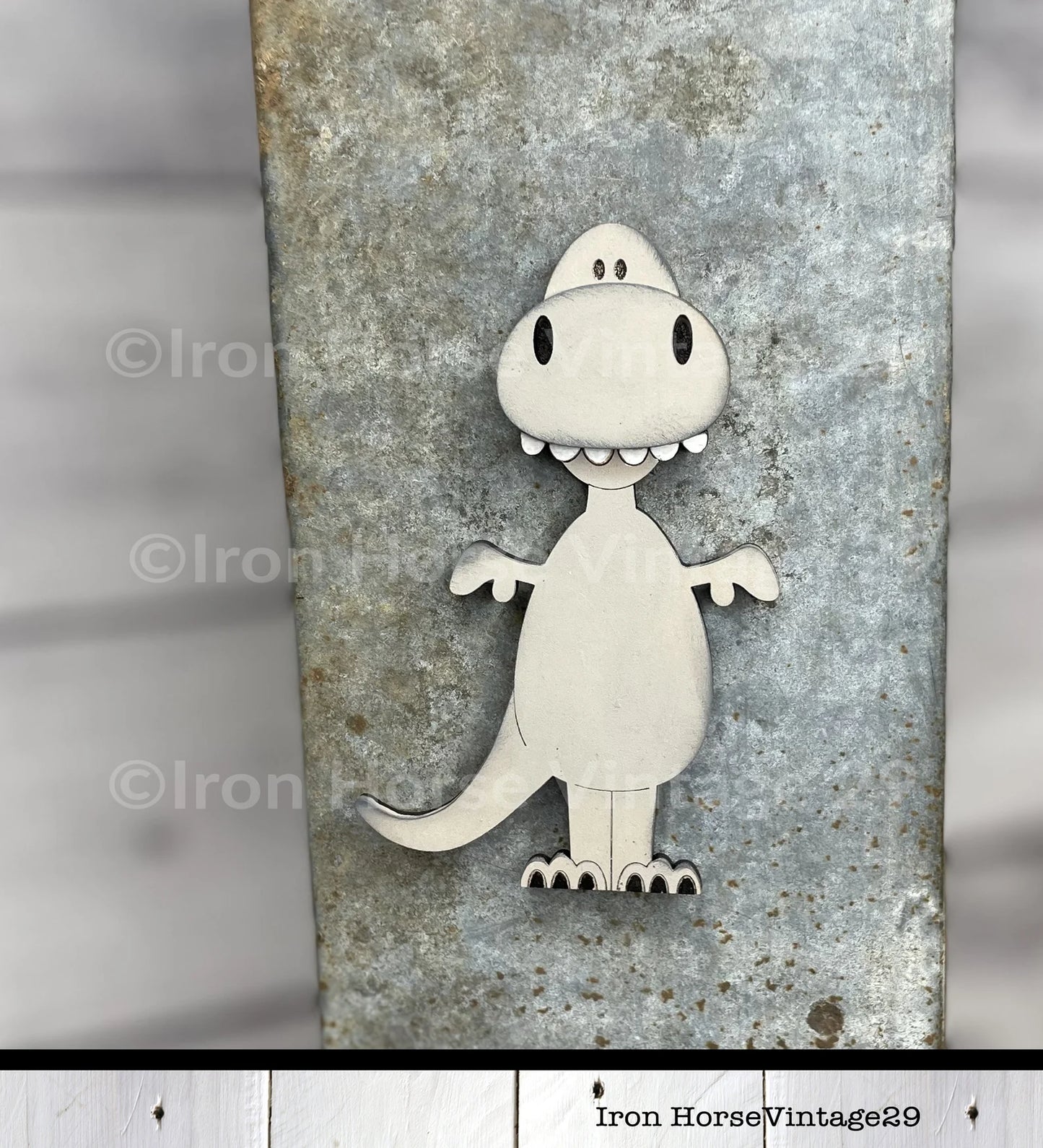 Magnets, Cute Dinosaur Magnet Collection, Cute T-Rex, Farmhouse Style, Home Decor, Scrap Buster