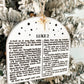 Stunning Luke 2 Bible Scripture Verses Nativity Christmas Ornament & Shelf Sitter w/ Easel Laser Cut Digital File | Jesus Birth | Glowforge