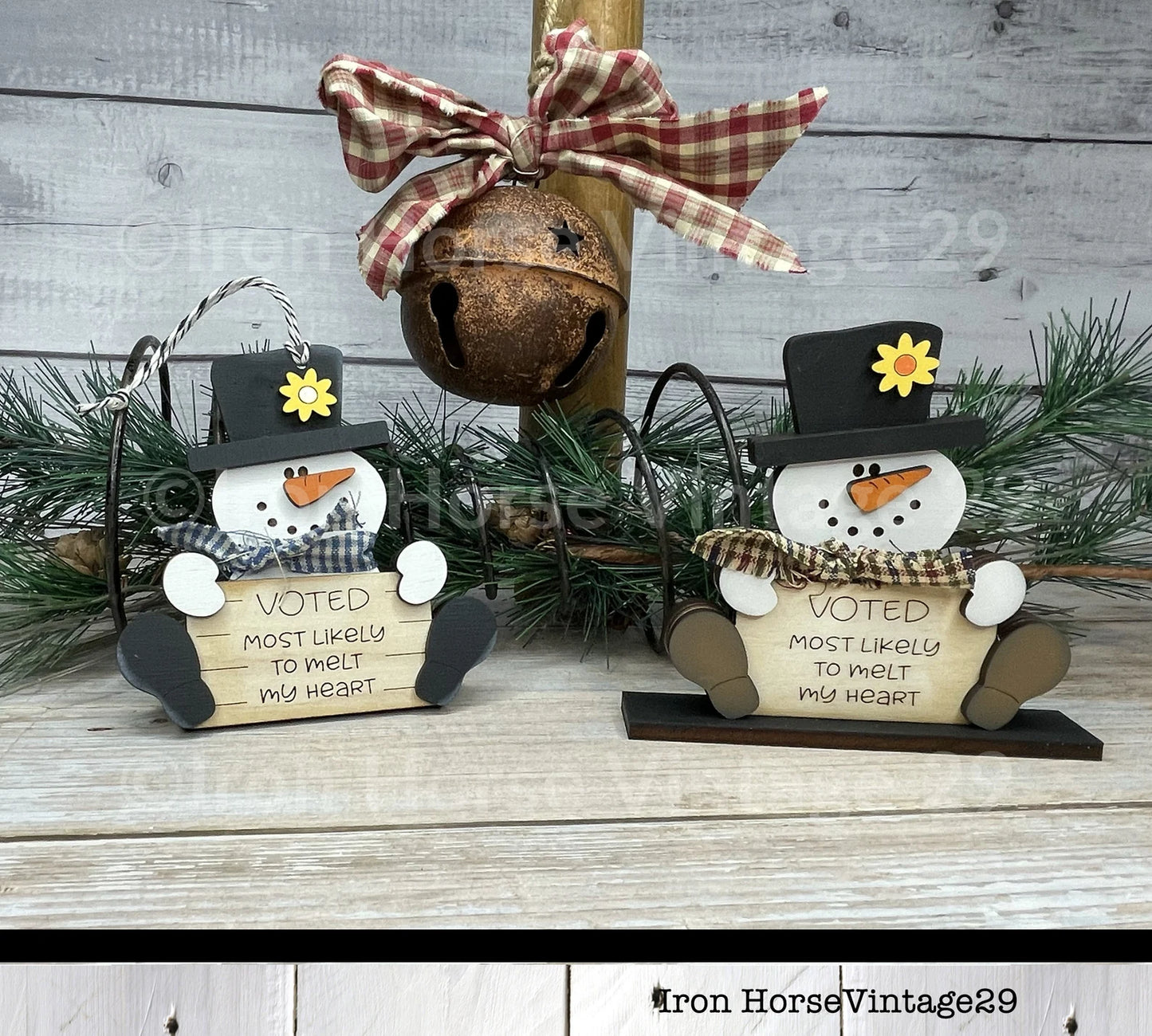 Sitting Snowman Christmas Ornament, Cute Snowman with Sign, Snowman Shelf Sitter, Gift Tag, Farmhouse Style, SVG File, Digital Download