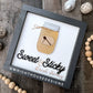 Mason Jar Sticky and Sweet Honey Shelf Sitter Round - Farmhouse Sign Making and DIY Kits - Cut File For Glowforge Lasers - Digital SVG File