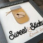 Mason Jar Sticky and Sweet Honey Shelf Sitter Round - Farmhouse Sign Making and DIY Kits - Cut File For Glowforge Lasers - Digital SVG File