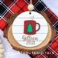 Holiday Icons Reindeer and Cocoa Mug - Modern Farmhouse Mini Ornament Set - Personalizable Cut File For Glowforge Lasers - Digital SVG File