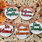 Thanksgiving Tree Ball Ornaments - Shiplap Farmhouse Style - Digital Files for Sign Making - SVG Cut File For Glowforge - Digital File