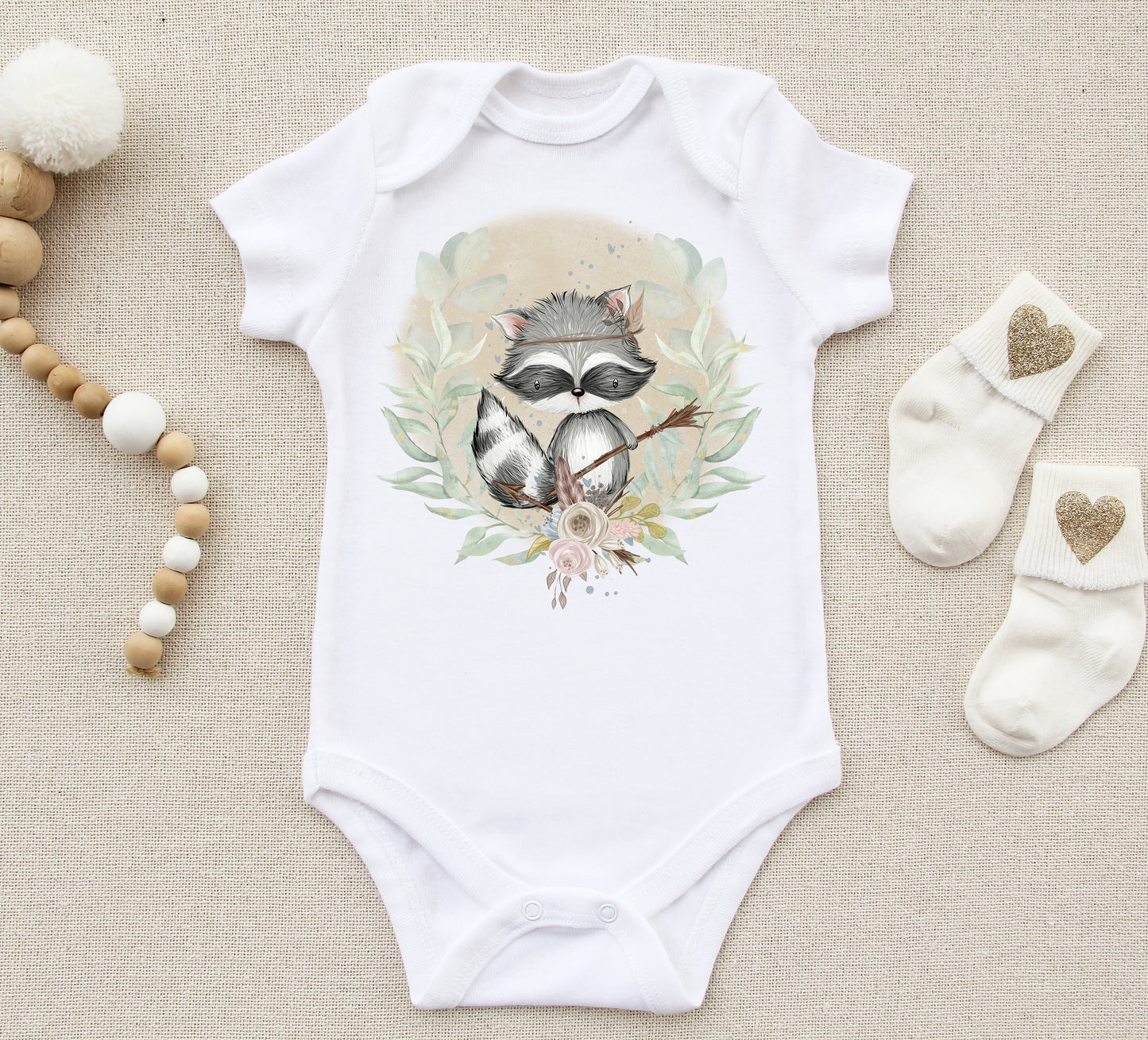 Little Raccoon Sublimation Design PNG, Raccoon toddler Sublimation Designs Downloads, Cutest Design for kids, Girly PNG Sublimation File