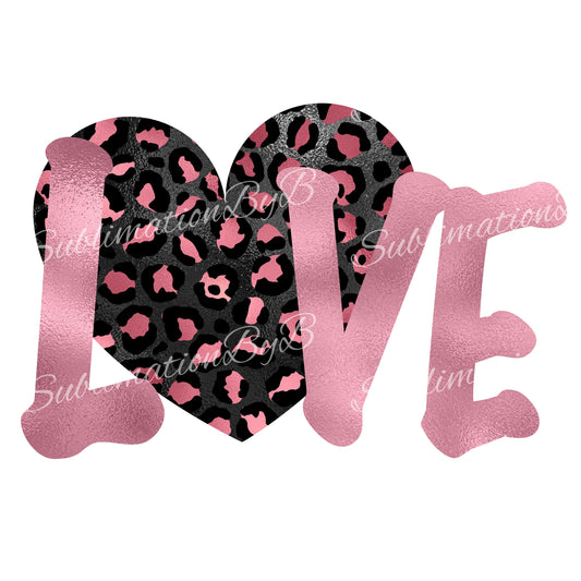 Valentine Sublimation Design PNG, Be my Valentine Leopard Text Design Download, Hugs and Kisses PNG File Design, Leopard Clip Art