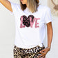 Valentine Sublimation Design PNG, Be my Valentine Leopard Text Design Download, Hugs and Kisses PNG File Design, Leopard Clip Art