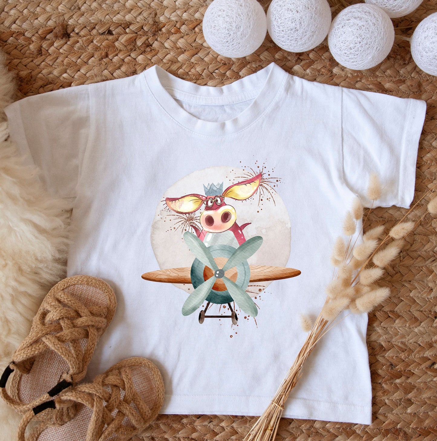 Cute Funny Pig Pilot Sublimation Design PNG, Cool Airplane Sublimation Designs Download, Crazy Birthday Pig Sublimation Design, Birthday PNG