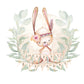 Cute Rabbit Birthday Sublimation Design PNG, Cool clipart Sublimation Designs Download, Cutest bunny Sublimation Design, Birthday design
