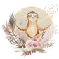 Cute Sloth Pampas Sublimation Design PNG, Cool Animal Sublimation Designs Download, Cutest Sloth Sublimation,  inkluding Commercial License