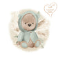 Baby Bear Sublimation Design PNG, Boho Pampas toddler Sublimation Design Download, Teddy Bear Design for kids, Baby Announcement Sublimation