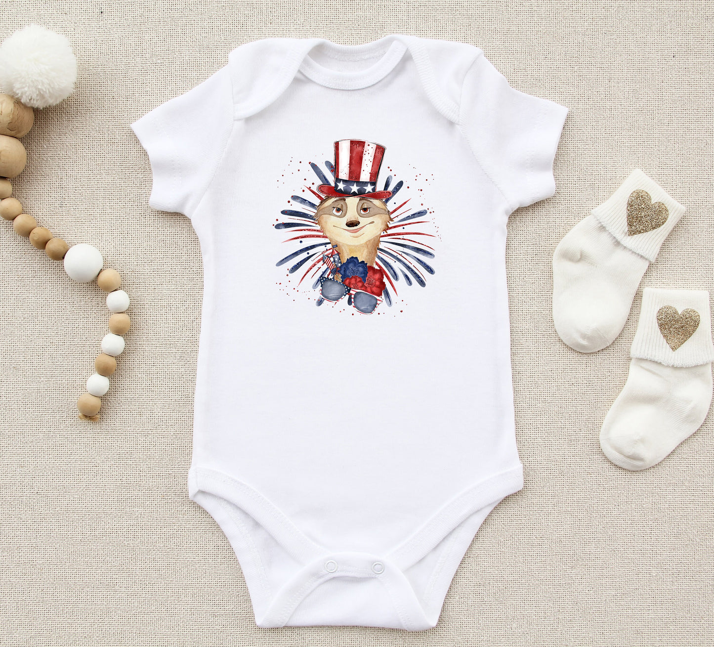 4th Of July Sloth Sublimation Design PNG, Cool America Sublimation Download, Adorable Sloth Sublimation Design, Independence day