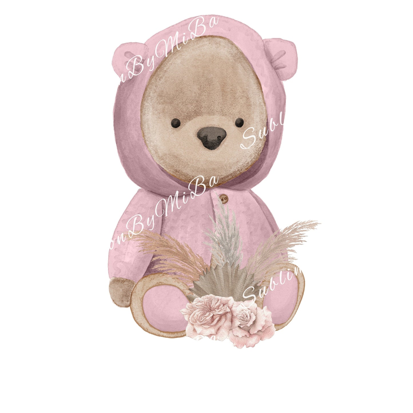 Baby Bear Sublimation Design PNG, Rainbow toddler Sublimation Designs Downloads, Teddy Bear Design for kids, Baby Announcement Sublimation