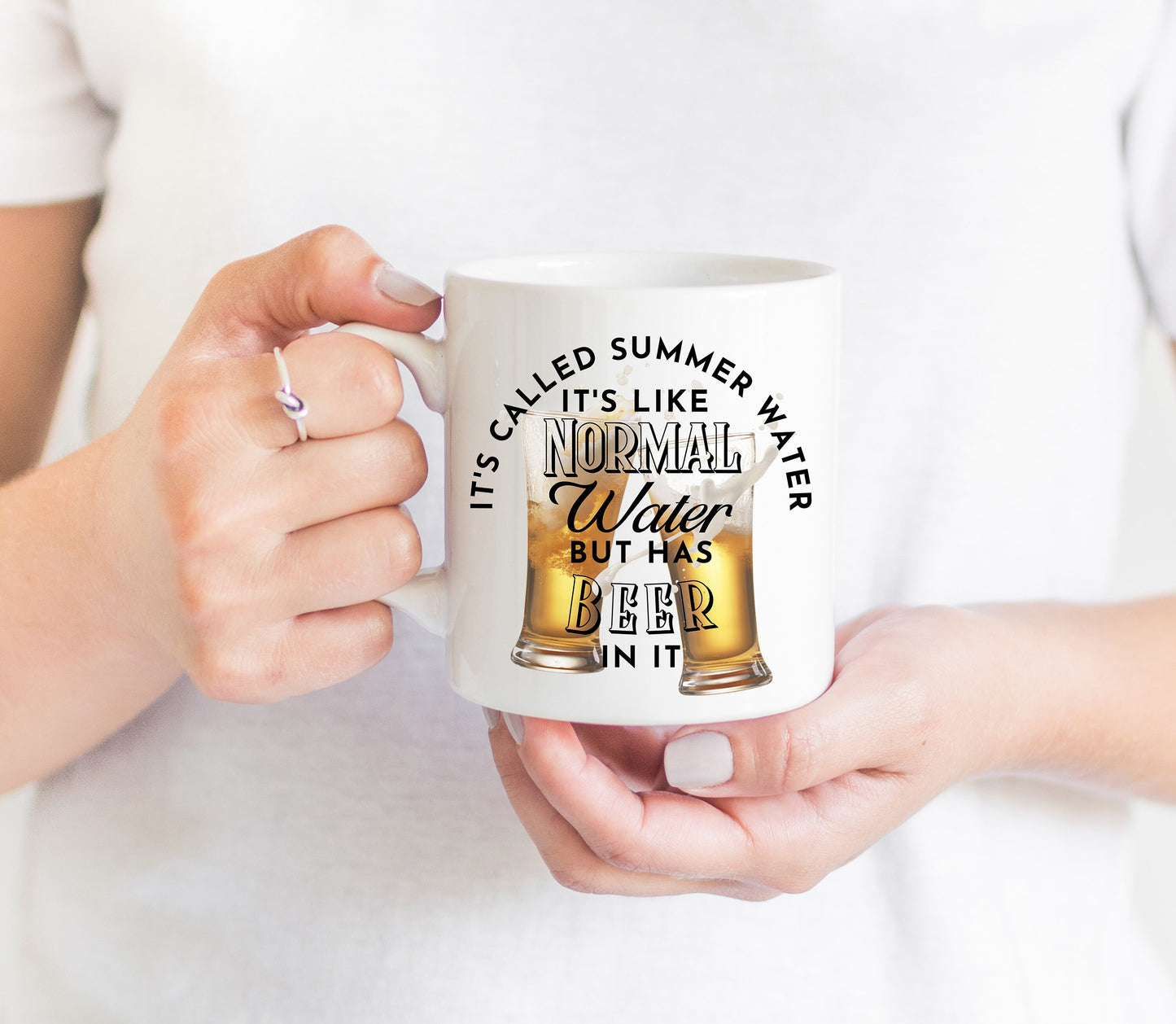 Funny Summer Sublimation design, tumbler Design PNG, It's called Summer Water, Beer design, Drinks Sublimation Design