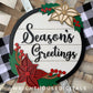 Holiday Poinsettia Floral Sign Bundle - Christmas Sign Making and DIY Kits - Single Line Cut File For Glowforge Lasers - Digital SVG File