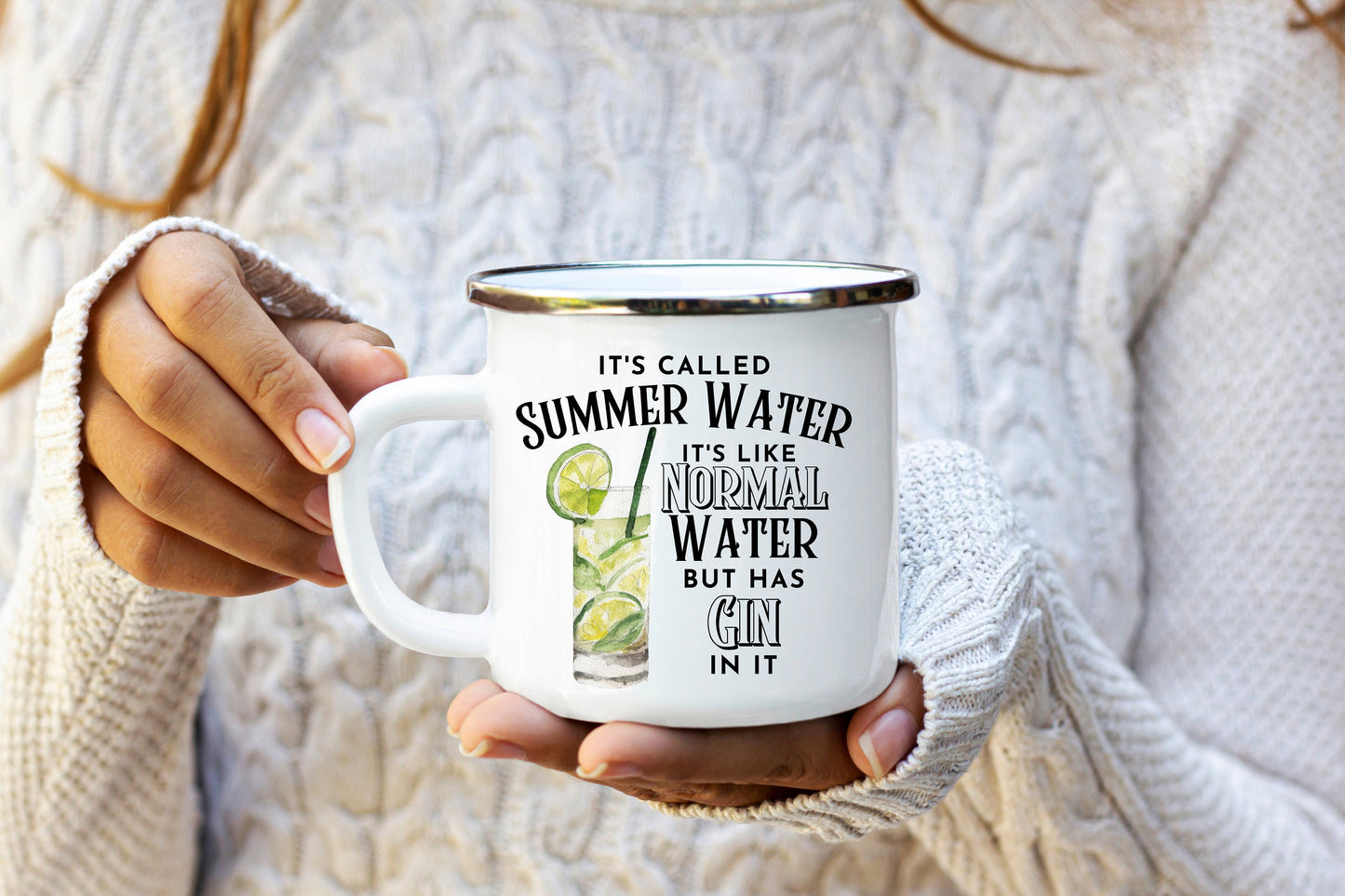 Funny Summer Sublimation design, tumbler Design PNG, It's called Summer Water, Gin design, Drinks Sublimation Design