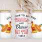 Funny Summer Tequila Sublimation design, tumbler Design PNG, Let's dance on the table, Tequila design, Drinks Sublimation Design