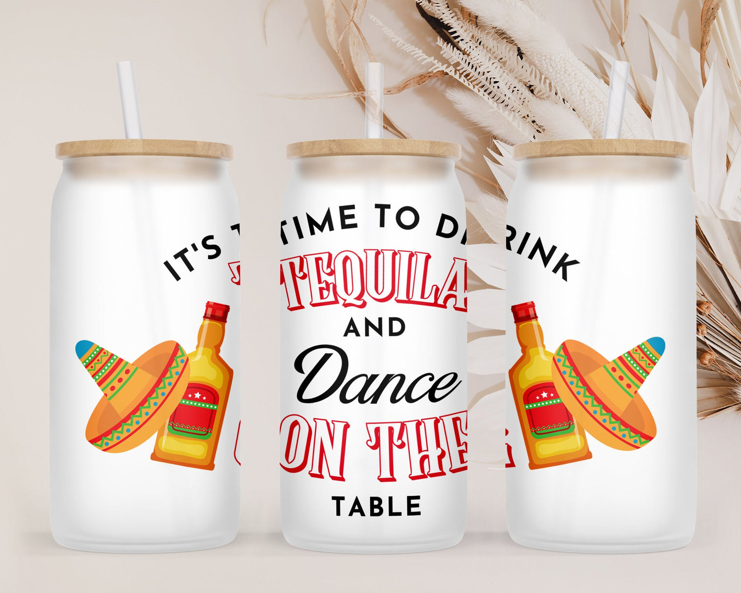 Funny Summer Tequila Sublimation design, tumbler Design PNG, Let's dance on the table, Tequila design, Drinks Sublimation Design