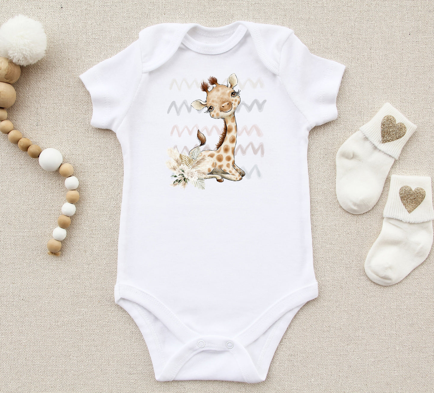 Cute Giraffe Sublimation Design PNG, Cool Animal Sublimation Designs Download, Adorable Giraffe Sublimation Design, Cutest baby Giraffe
