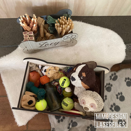 2 sizes Dog Bone snack, toys, shampoo, leashes, accessory, decoration and storage boxes / crates