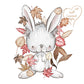 Fall Rabbit Sublimation Design PNG, Pumpkin Animal Sublimation Designs Download, Automn Bunny Sublimation Design, Cutest Pumkin Bunny