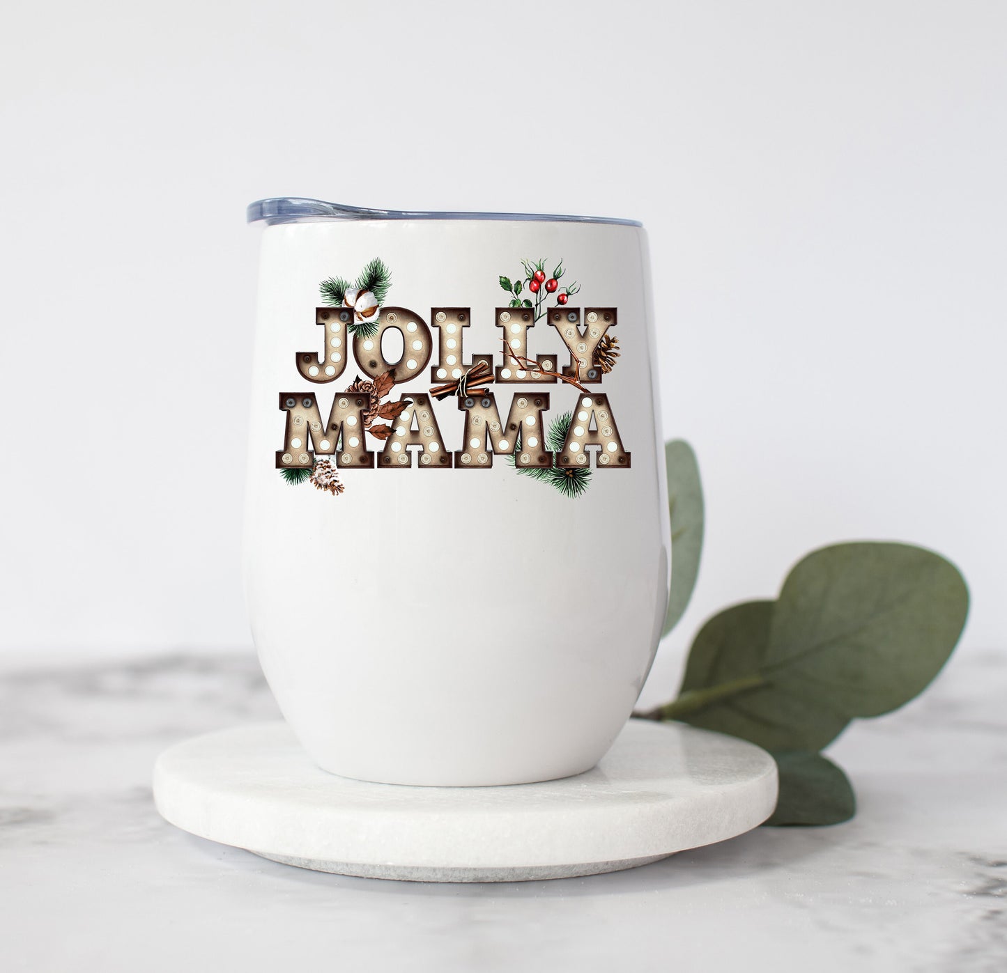 Modern Christmas Sublimation Design PNG, Jolly Mama design for her, Sublimation Design Download, Coolest Holiday Design for adults